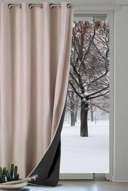 Rideau thermique occultant